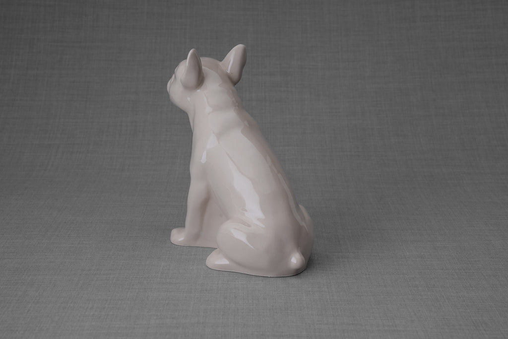 Urna per animali domestici Bulldog francese - Trasparente | Urna in ceramica