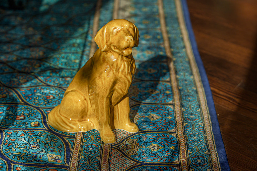 Urna per animali domestici Golden Retriever - Giallo | Urna in ceramica