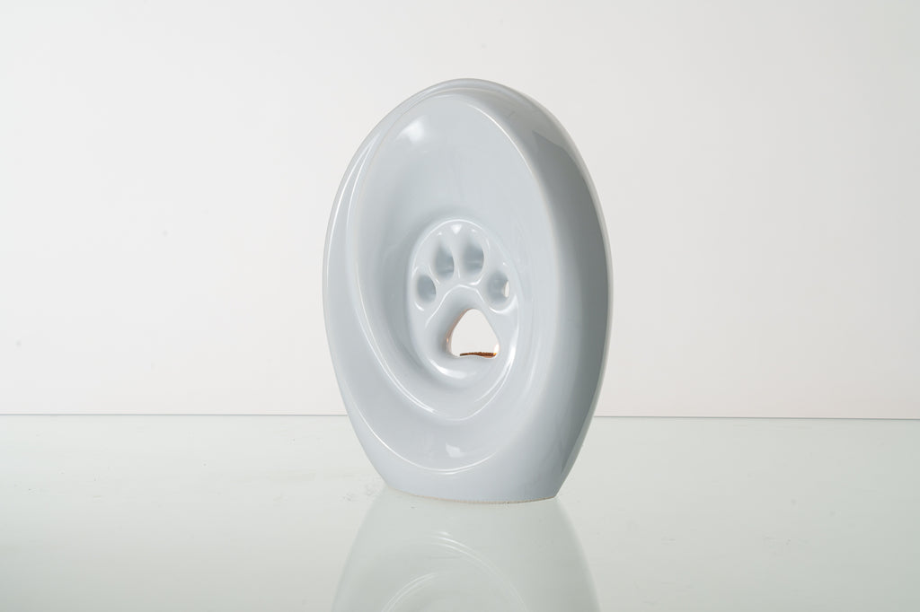 Paw Urna per Cani di grande taglia - Bianco | Ceramica | Artigianale