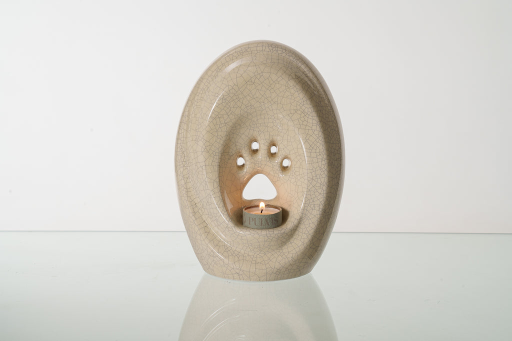 Paw Urna per Cani di grande taglia - Craquelure | Ceramica | Artigianale
