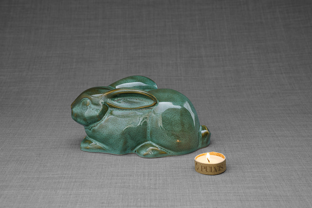 Urna_per_Ceneri_Conigli_-_Verde_Olio_Melange_Urna_per_Coniglietti_in_Ceramica_2