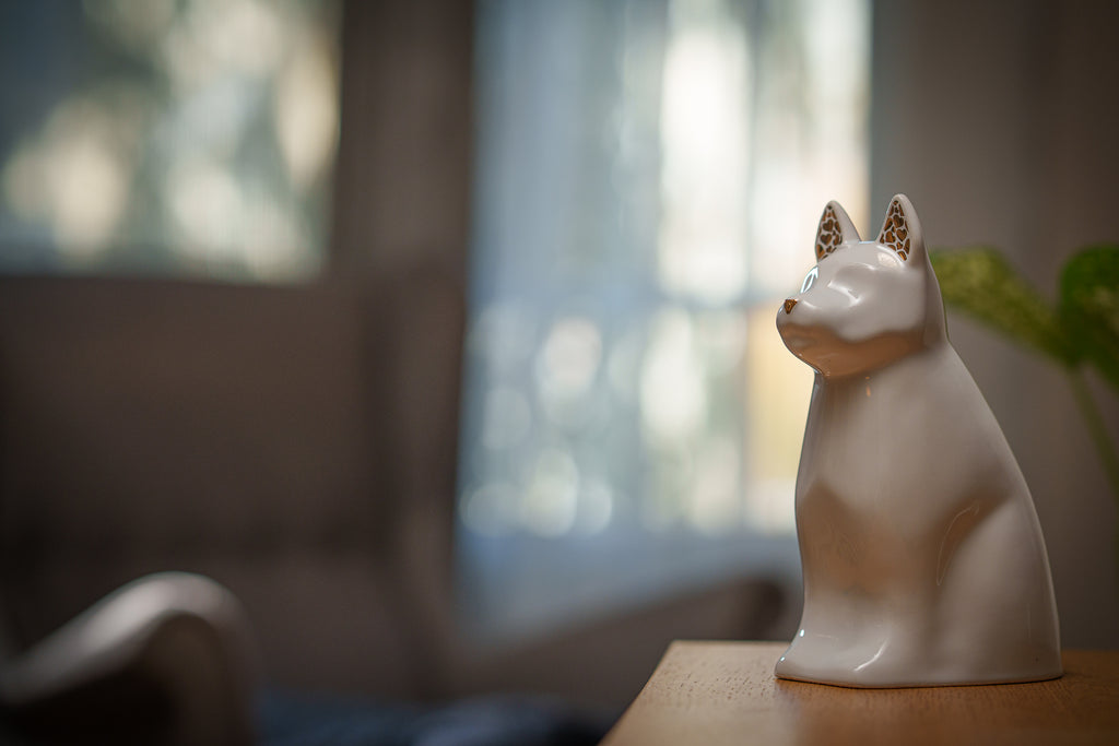 Urna per Animali "Barkley" per Cane - Rosa | Ceramica | Fatta a mano