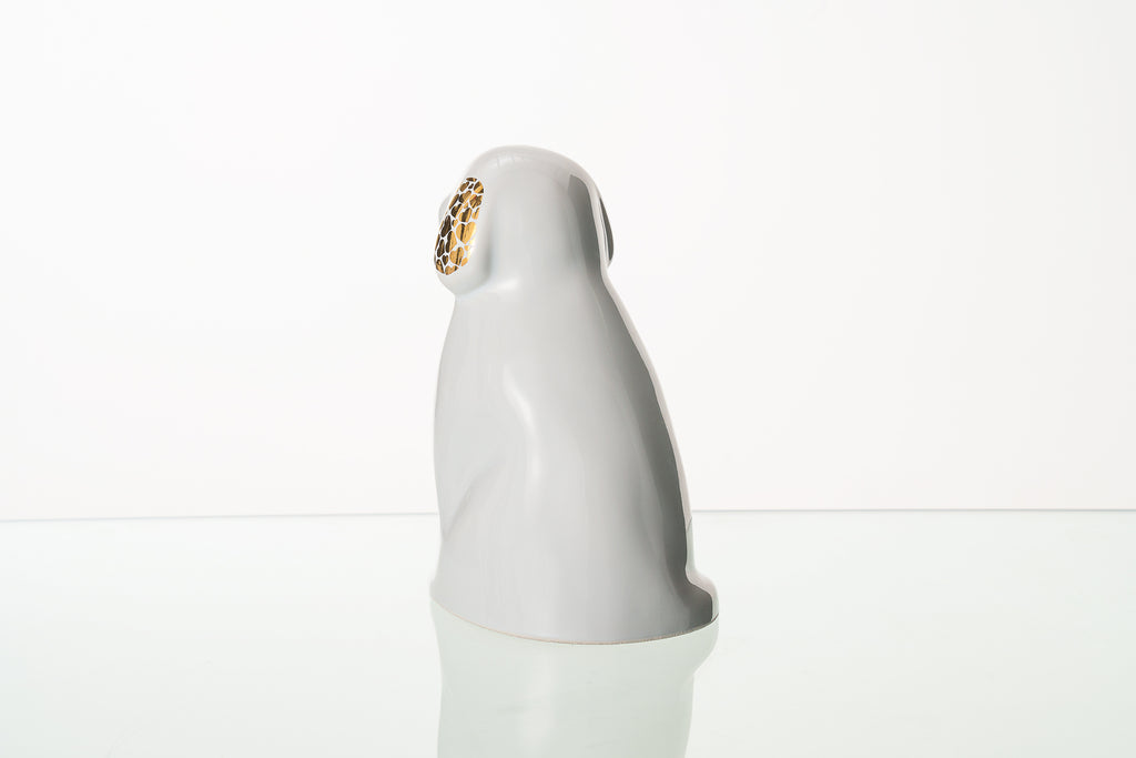 Urna per Animali "Cuddle" per Cane - Bianco | Ceramica | Fatta a mano