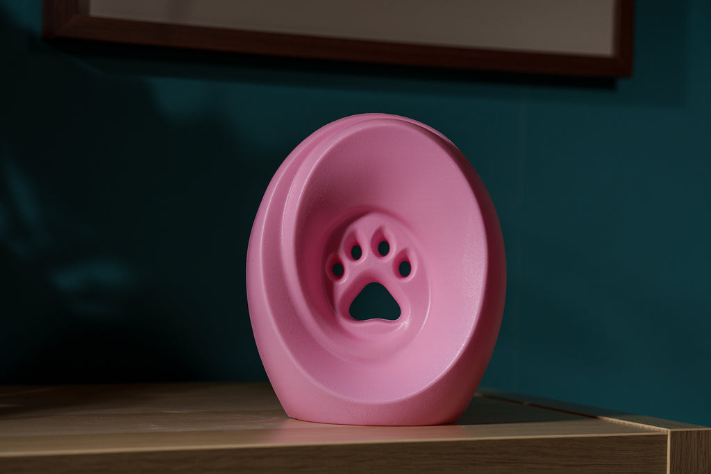 Urna per Cremazione Legacy Paw - Rosa | Urna per Animali