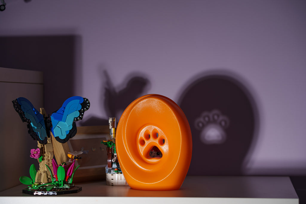 Urna per Cremazione Legacy Paw - Argento | Urna per Animali