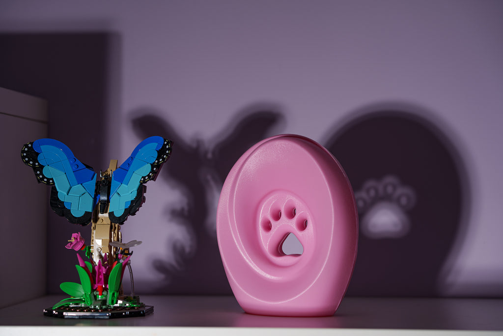 Urna per Cremazione Legacy Paw - Rosa | Urna per Animali